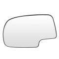 Driver Side Replacement Mirror Glass Fit For 1999-2000 Chevy Silverado Pickup 2001-2006 Gmc Sierra Tahoe Manual Adjustment