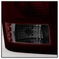 Acanii For Blk Tinted 2007-2010 Jeep Grand Cherokee Tail Lights Brake Lamps Aftermarket Set