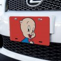 Graphics More Looney Tunes Porky Pig Novelty Metal Vanity Tag License Plate