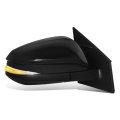 To1321444 Side Door Power Mirror With Heated Signal For Toyota Rav4 2016-2018 Passenger Right Paint To Match Black 