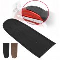 Motorcycle Fender Decor Black Pu Leather Rear Bib Motorcycle Protector Mudguard Cover Pad Artificial Fit For Xl 883 1200 48