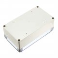 Uxcell 158x90x60mm Electronic Waterproof Ip65 Sealed Abs Plastic Diy Junction Box Enclosure Case Clear