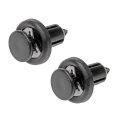 Bumper Retainers For Acura Zdx 20 2011 2012 Black Plastic Push Rivet Fasteners 0 53 In Face Diameter 0 389 Hole Size 