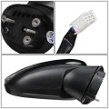 Ma1321216 Factory Style Passenger Right Side Mirror Manual Folding Power Adjust Turn Signal Blind Spot Detection Compatible
