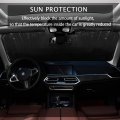 Oarencol Hello Gorgeous Car Windshield Sun Shade Women Green Eyes Eyelashes Makeup Foldable Uv Ray Visor Protector Sunshade To