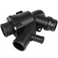 Aintier Lr010799 Lr032135 Engine Coolant Thermostat Housing Kit Replacement For Jaguar F-type 2014-2015 For Xf 2010-2014