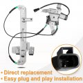 Npauto Rear Passenger Side Power Window Regulator With Motor Assembly Replacement For 2000 2001 2002 2003 2004 2005 2006 Chevy