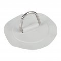 D-ring Pad Patch Stainless Steel Inflatable Boat D Rings Patch 6in For Raft Dinghy Kayak Canoe Surfboard No Glue Included