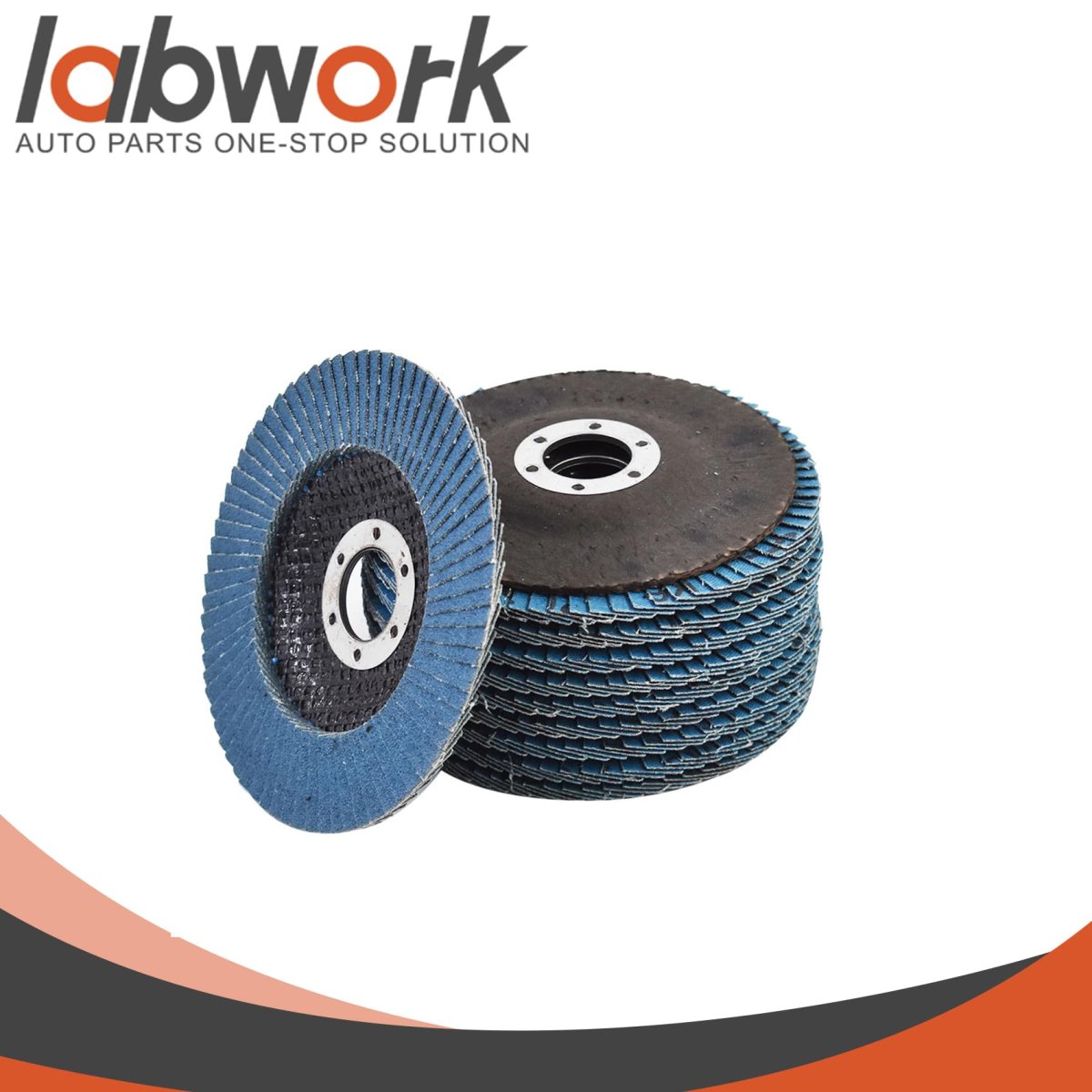 10 Pack Premium Zirconia Type 29 Flap Disc 4-1 2 X 7 8 For Angle Grinder Fit Grinding