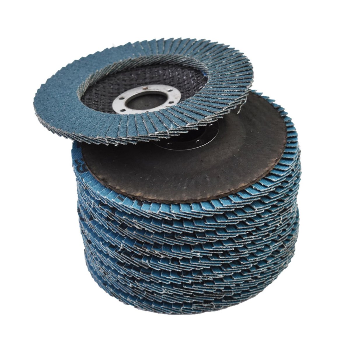 10 Pack Premium Zirconia Type 29 Flap Disc 4-1 2 X 7 8 For Angle Grinder Fit Grinding