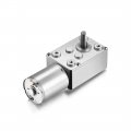 Dc 24v 50rpm Worm Gear Motor 6mm Shaft High Torque Turbine Reducer 