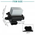 Acropix Hvac Blower Motor Resistor Control Module Fit For Ford F-150 Pack Of 1 Black