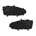 Fog Light Cover Pair For Ford Edge 2019 2020 2021 2022 Front Driver And Passenger Side Se Sel Titanium Textured Black Asa 