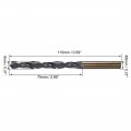 Uxcell Straight Shank Twist Drill Bits 8mm High Speed Steel 4341 With For Stainless Alloy Metal Plastic Wood