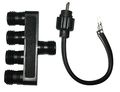 Alpine Pl4 4-way Socket With Connection Cord 7 