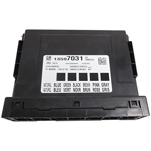 13591222 Body Control Module Bcm Genuine 2015 Encore Colorado Canyon Trax