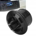 75mm Dashboard Air Conditioning Deflector Outlet Black Round Vent Universalilation For Bus Rv Vent