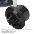 75mm Dashboard Air Conditioning Deflector Outlet Black Round Vent Universalilation For Bus Rv Vent