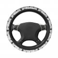 Dog Footprints Steering Wheel Cover Universal 15 Inch Neoprene Car Protection Wrap Covers Fits Truck Suvs Car Accessories For