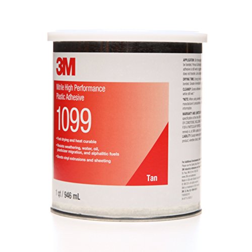3m Nitrile High Performance Plastic Adhesive 1099 Tan Quart Pack Of 1