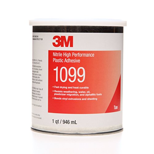 3m Nitrile High Performance Plastic Adhesive 1099 Tan Quart Pack Of 1