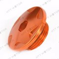 Httmt 249004- Cnc Billet Engine Oil Plug Bolt Screw Cover Compatible With 125 200 390 Duke Street Bike