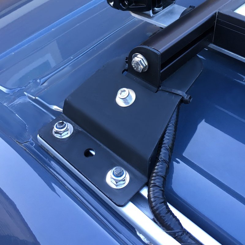 Sprinter Tower Brackets Kits For 15 17 Series Rounded Profiles Crossbars Aluminum Black