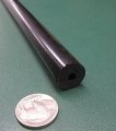 Delrin Black Acetal Pom Round Tube 625 Od 5 8 X 250 1 4 Id Wall 60 Length