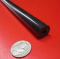 Delrin Black Acetal Pom Round Tube 625 Od 5 8 X 250 1 4 Id Wall 60 Length