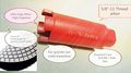 1-1 4 Inch Dry Or Wet Diamond Granite Concrete Core Drill Bits Hole Saws Polishing Pad 7 Pieces Marble Polish Travertine 