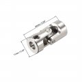 Uxcell 2 Pcs 3mm To 5mm Rotatable Universal Steering Shaft Coupler Motor Connector Joint Coupling L24xd11