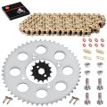 Drive Sprocket Chain W Bolts 428vm-x X-ring 118 Links For Honda Xr100r 1985-2003 Crf100f 2004-2013 