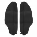 Pair Black Microfiber Leather Door Panel Armrest Cover For Honda Accord 2008-2012 