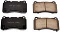 Z16 Evolution Ceramic Brake Pads Front 16-1001 For Ford Gt 2005-06 Low Dust Noise Free Braking Metallic Large Size 
