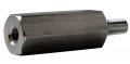 Aluminum Male Female Threaded Hex Standoff 503214hma 4 In0 Thread Size 2 Length 1 2 Silver Polished Finish 