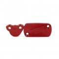 Zhisheng Front And Rear Brake Fluid Reservoir Cover Cnc Cap Set For Honda Cr80 125 250 92-07 Crf150 450 04-16 Crfx250
