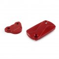 Zhisheng Front And Rear Brake Fluid Reservoir Cover Cnc Cap Set For Honda Cr80 125 250 92-07 Crf150 450 04-16 Crfx250