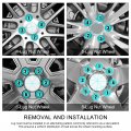 Uxcell M12 X 1 5 Car Wheel Studs Set Taper Seat 17 Mm Shank Bolts Lug Silver Tone 10pcs
