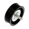 Engine Idler Pulley For Kenworth T660 2011 2019 Aluminum Serpentine Belt Type Black M6 1 0 Groove Replacement 