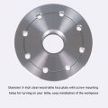 Waltyotur Woodworking 3 Inch Lathe Steel Faceplate Chucks Wood Face Plate 1a -8tpi Spindle Without Screwchuck