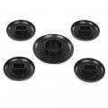 G-plus Hitch Puck Cover Plug Trim Ring Kit Compatible With Ford F250 F350 F450 F550 Super Duty 2011-2024 Bc3z-99000a25-a