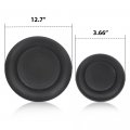 Hitch Puck Cover Plug Trim Ring Kit For Ford F250 F350 F450 F550 Super Duty 2011 2023 Bc3z 99000a25 A Black