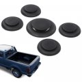 Hitch Puck Cover Plug Trim Ring Kit For Ford F250 F350 F450 F550 Super Duty 2011 2023 Bc3z 99000a25 A Black