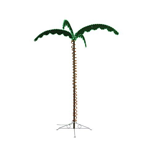 Decorative Palm Tree Rope Light Modern Christmas Outdoor Display With Remote Control Corded Electric