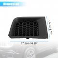 X Autohaux 1 Pair Front Left Right Side Lower Bumper Grille Insert Bezel Cover 5xb62lxhaa 5xb63lxhaa For Jeep Renegade