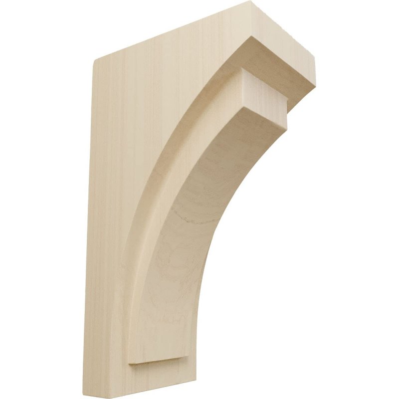 Ekena Millwork Corw04x05x10ferw Medium Felix Wood Corbels W X 5 3 4 D 10 H Rubberwood