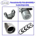 Transmission Slip Yoke 3-3-2431x And U Joint Kit 5-460x For Gm Th400 4l80e 4l85e Muncie M21 M22 Borg Warner Super T10 1350