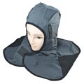 Welding Hood Flame Retardant Fabric Grey Color For Welders Match Helmet Work Safety Equipment Gear Head Protection 