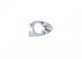 Carpartsdepot Fog Lamp Molding Light Cover Trim Chrome Plastic For Rx350 Rx450h 2013 2014 2015 Fit 814810e110 8148148150 Front