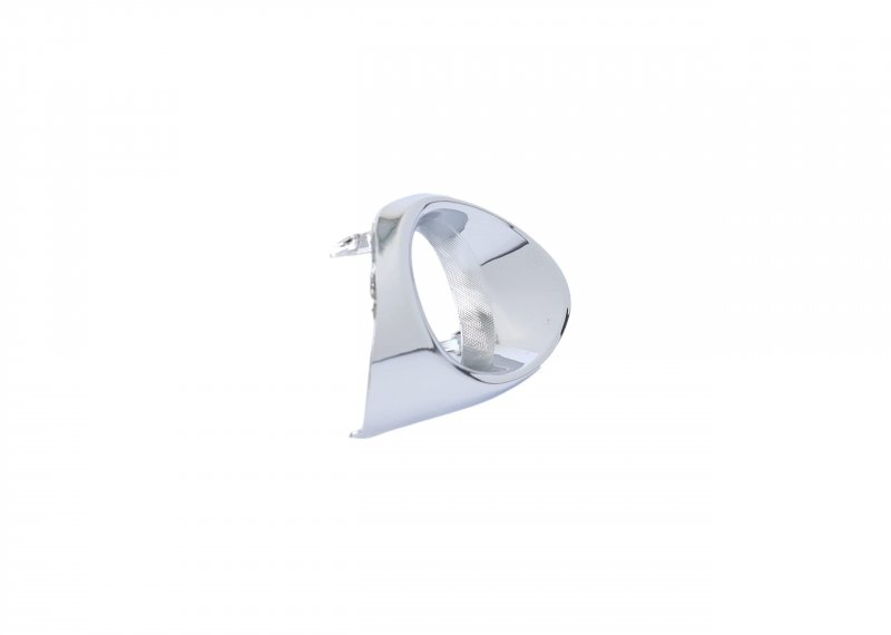 Carpartsdepot Fog Lamp Molding Light Cover Trim Chrome Plastic For Rx350 Rx450h 2013 2014 2015 Fit 814810e110 8148148150 Front
